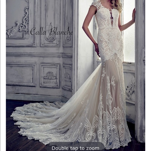 Brand new Calla Blanche Wedding dress - Picture 5 of 6